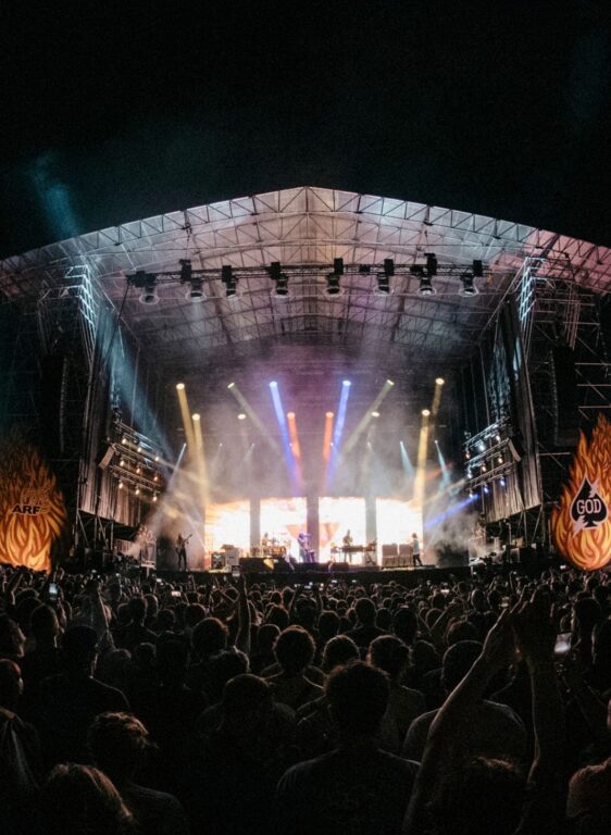 Imagen de escenario del Azkena Rock Festival