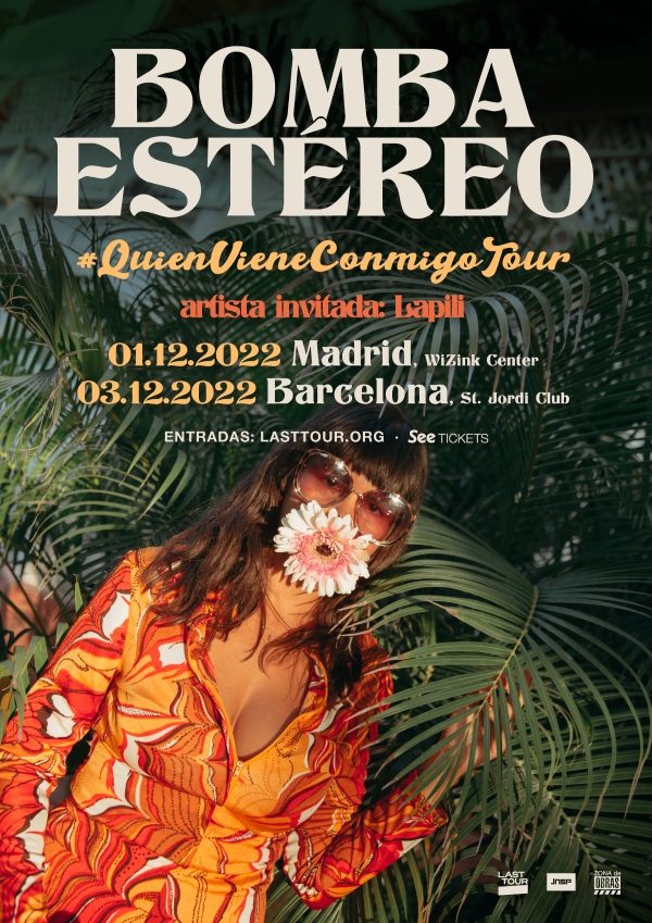 Concierto de Bomba Estéreo en Madrid y Barcelona