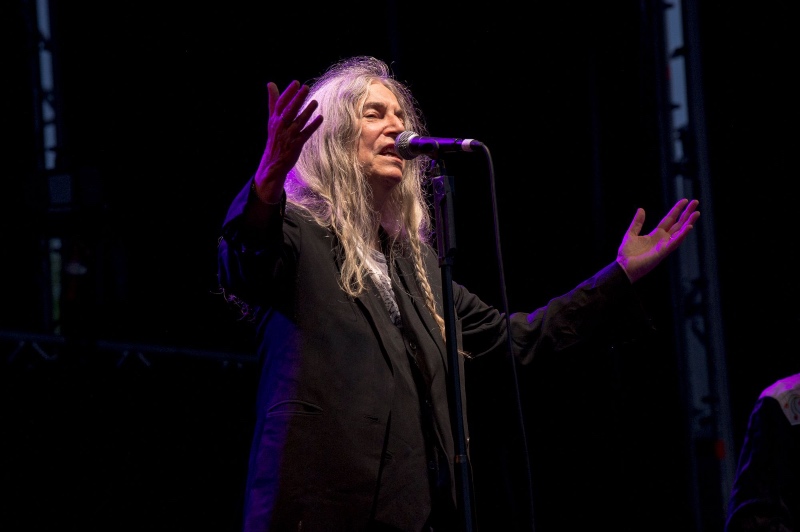 Concierto épico de Patti Smith en Azkena Rock Festival 2022. 