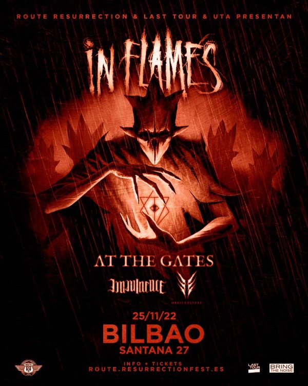 Concierto de In Flames en Bilbao