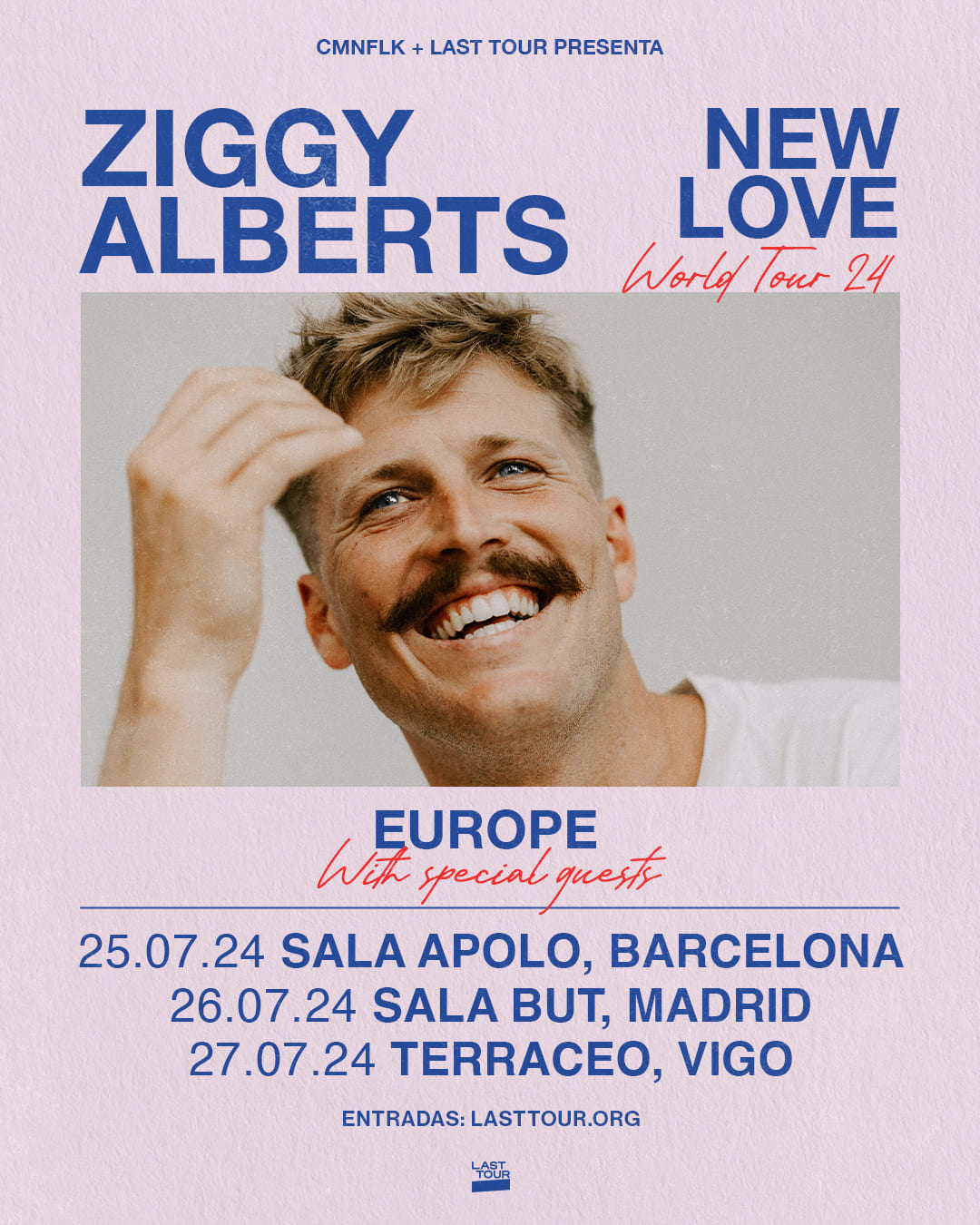 Ziggy Alberts en Barcelona, Madrid y Vigo