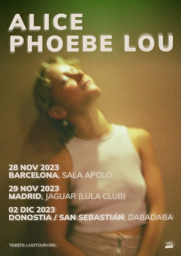 Concierto de Alice Phoebe Lou en Madrid, Barcelona y Donosti.