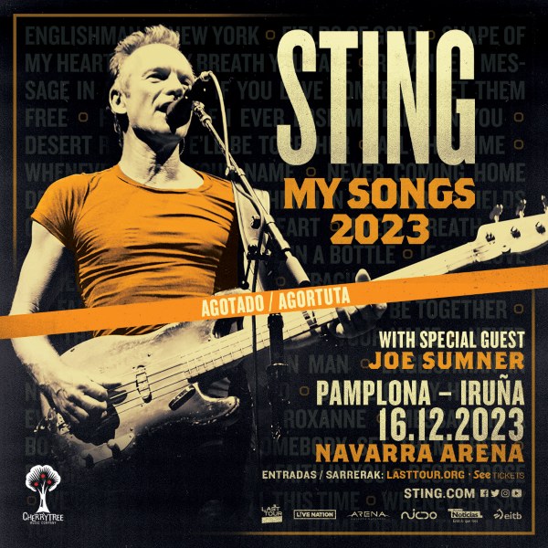 Concierto de Sting en Pamplona con entradas agodatas
