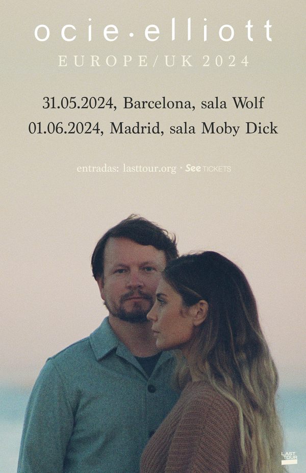 Concierto de Ocie Elliott en Madrid y Barcelona. 