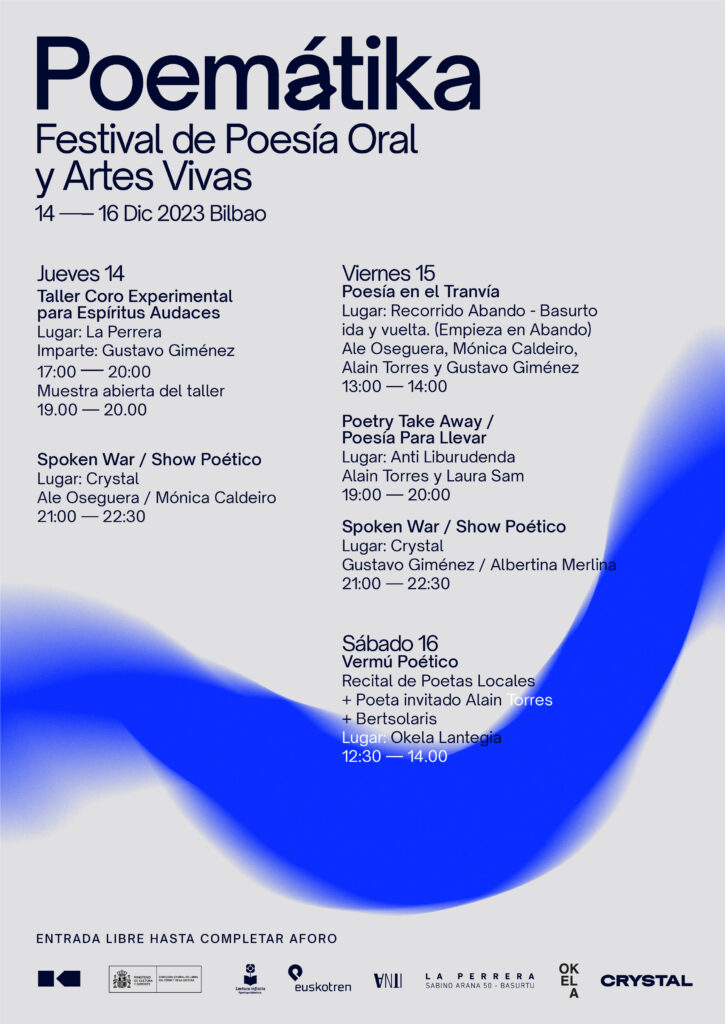 Poemátika, Festival de Poesía Oral y Artes Vivas