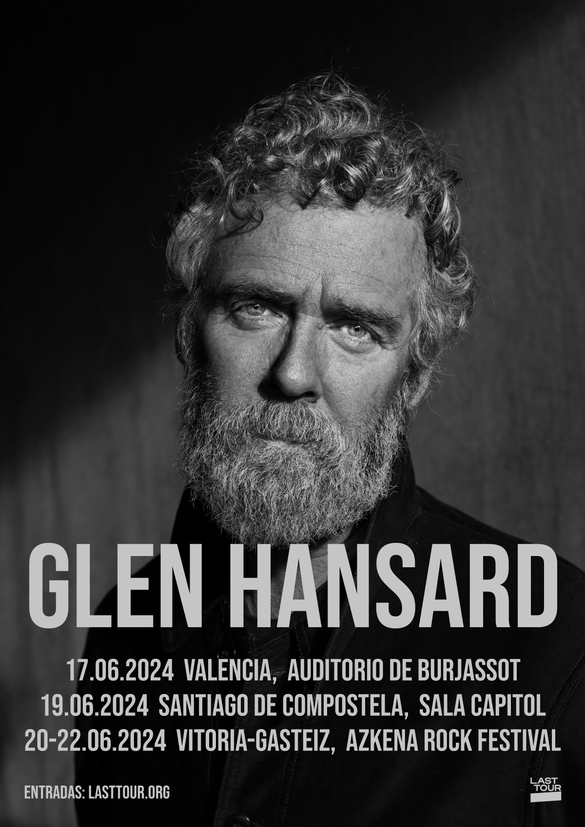 Glen Hansar en Valencia, Santiago de Compostela y Vitoria Gasteiz