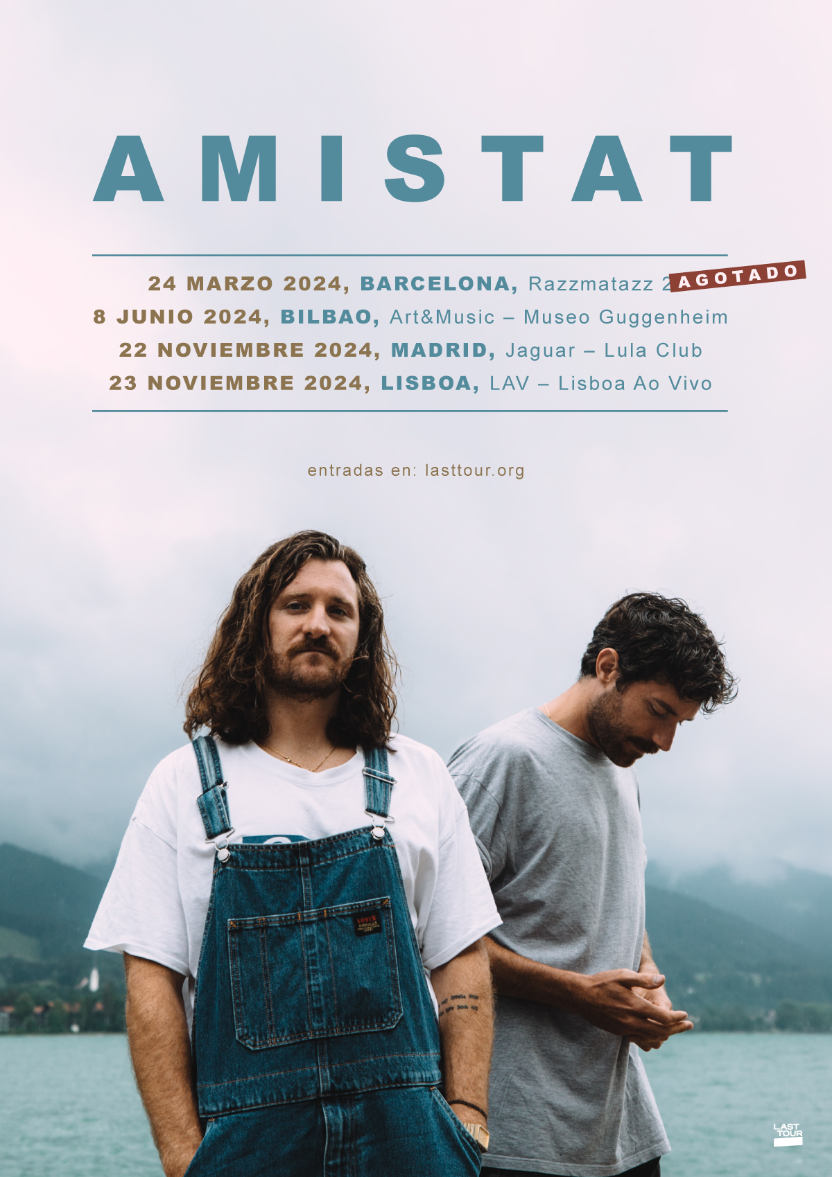 Amistat actuará en Madrid, Barcelona, Lisboa y Bilbao