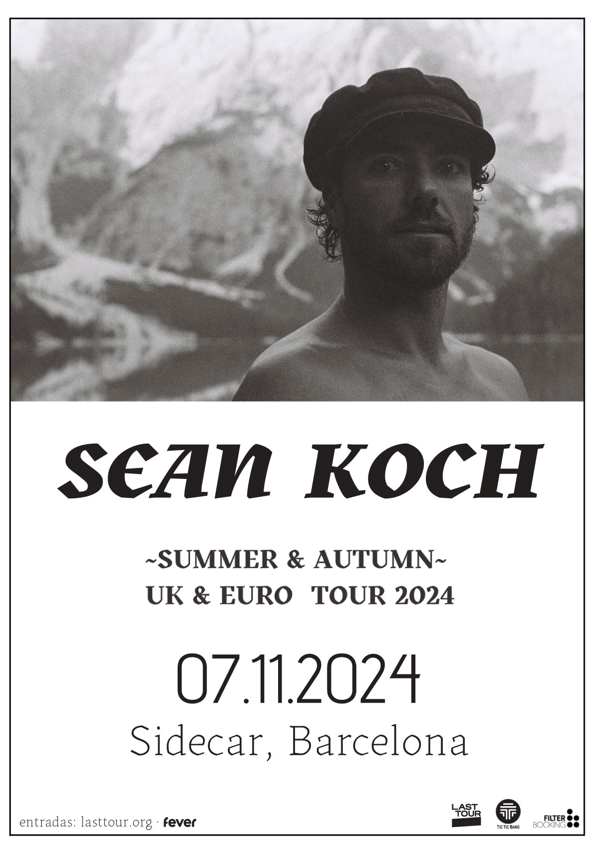Sean Koch actuará en la sala Sidecar de Barcelona
