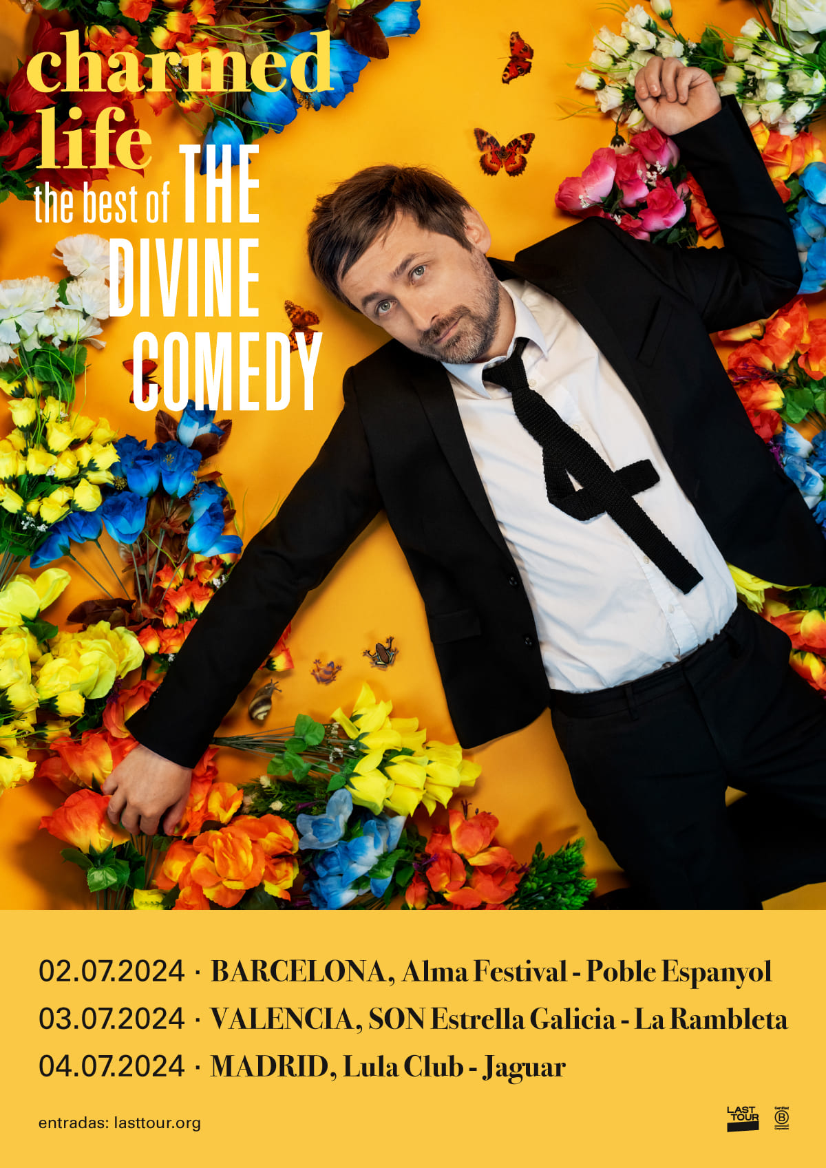 The Divine Comedy Madrid, valencia, barcelona