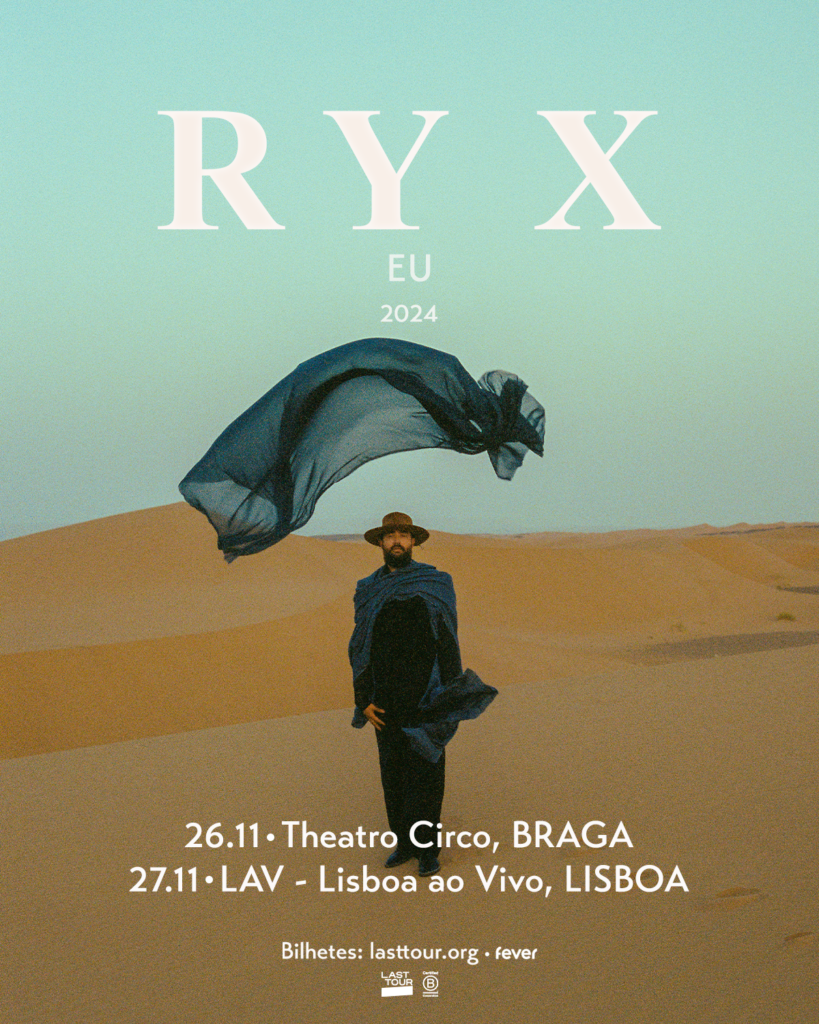 RY X em Braga e Lisboa