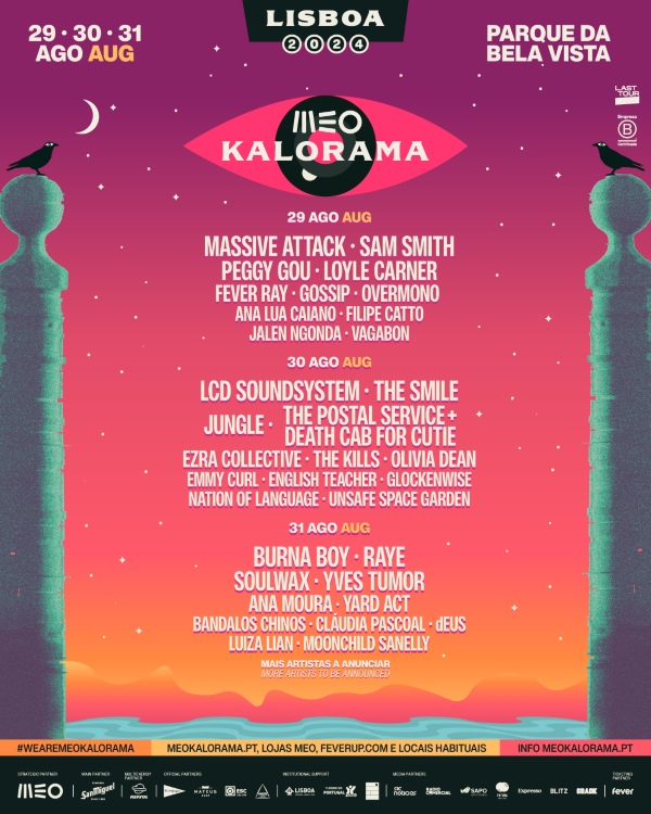 Poster del festival MEO Kalorama 2024