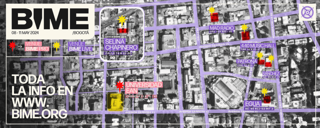 Mapa BIME Bogotá 2024