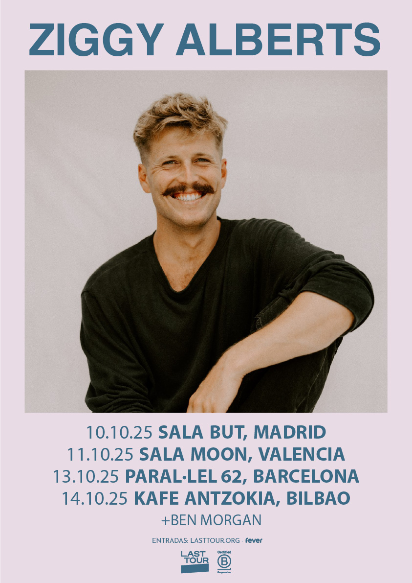 Ziggy Alberts poster gira 2025